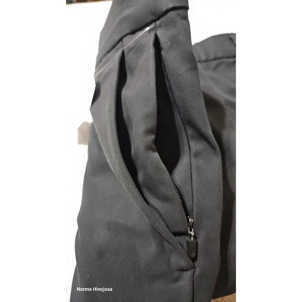 Ultimate Tech Slim Black Pants Old Navy 38x30 Mens Stretch Zipper Pockets